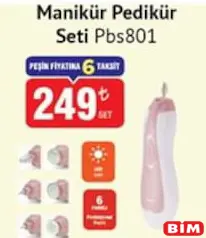 POLOSMART MANİKÜR PEDİKÜR SETİ PBS801 fiyat ve kampanya bilgisi